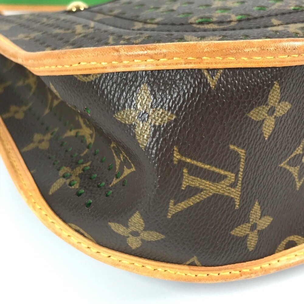 LOUIS VUITTON Brown Monogram Canvas Shoulder Bag - Picture 7 of 16